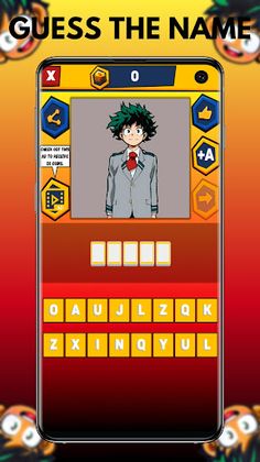 My Hero Academia Games Quiz - Screenshot 3