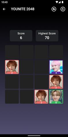 YOUNITE 2048 Game - Screenshot 3