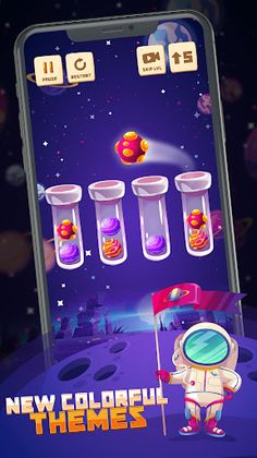 Multiverse Planet Sort Puzzle - Screenshot 3