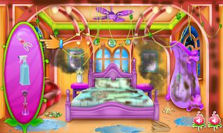fast cleaning home room game - Screenshot 3