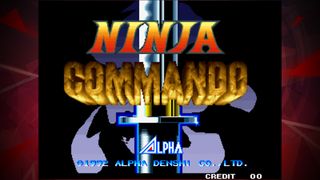 NINJA COMMANDO ACA NEOGEO - Screenshot 1