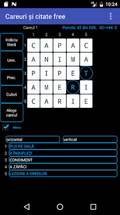 Careuri fără căsuțe negre (ro) - Screenshot 2