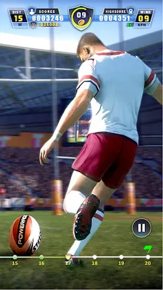 World Rugby Goal Kicker 3D: Ch - Screenshot 2