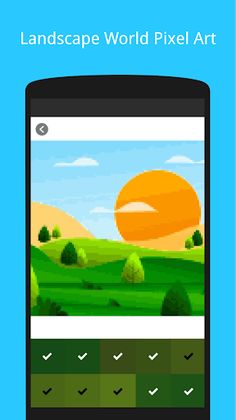 Landscape Art Color By Numbers - Screenshot 3