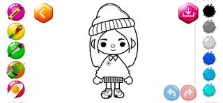 Toca Coloring Book Glitter - Screenshot 3