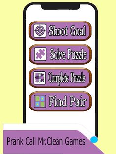 Fake Call Mr Clean Game - Screenshot 3