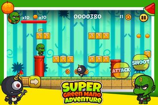 Super Mano Adventure : Superhe - Screenshot 1