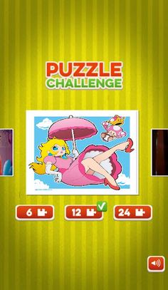 Princess Peach Puzzle Game - Screenshot 2