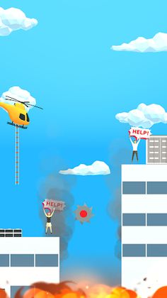 Draw Rescue Helicopter - Screenshot 1