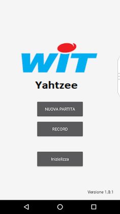 WIT-Yahtzee - Screenshot 1