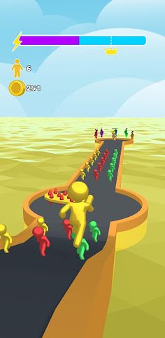 Tall Man Run 3D - Bridge Race - Screenshot 3