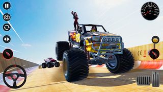 Flying Superhero Monster Truck - Screenshot 1