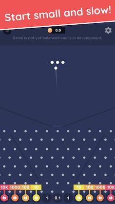 Plinko breakout idle - Screenshot 1