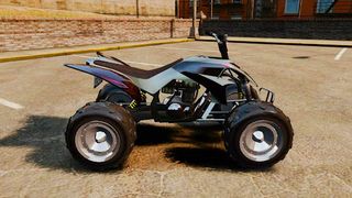 America Police Quad Atv Driver - Screenshot 1