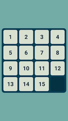 Пятнашки - Screenshot 1