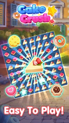 Cake Crush - Match 3 Game - Screenshot 1