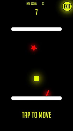 Neon Geometry Rush - Screenshot 2
