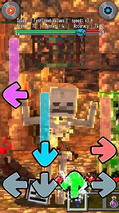 FNF vs Craft Mobs Full Mod - Screenshot 3