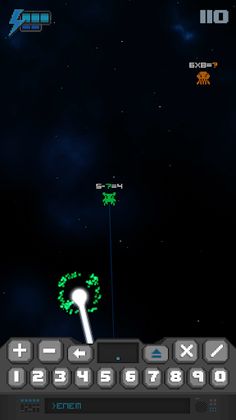 X-Invaders - Math & Brain Work - Screenshot 2