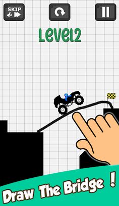 Draw Bridge: Save Blue Rainbow - Screenshot 2