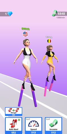 Heel Race ASMR - Screenshot 4