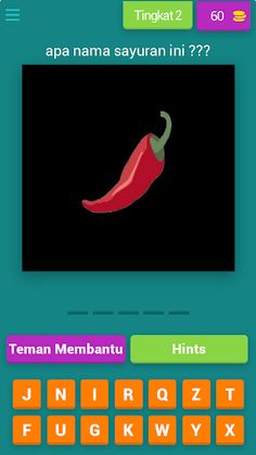 tebak gambar nama sayuran - Screenshot 3
