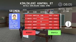 Seçim 2023 Müşahit oyunu - Screenshot 3