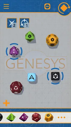 Genesys Dice - Screenshot 1