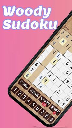 Classic Wood Sudoku-WodSodoko - Screenshot 1
