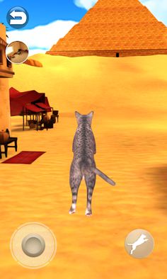 Talking Egyptian Cat - Screenshot 2