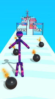 Tall Man Runner 3D - Screenshot 1