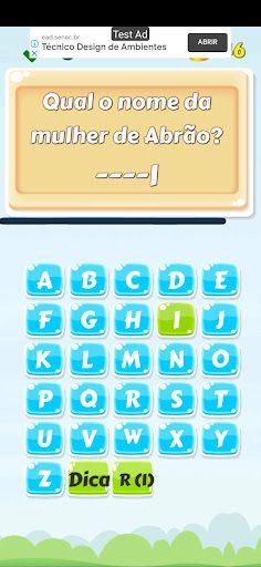 Desafio Bíblico Quiz e forca - Screenshot 4