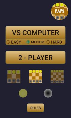 Raps - 2 player Board game - Screenshot 2