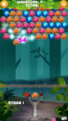 Green Forest Bubble - Screenshot 1
