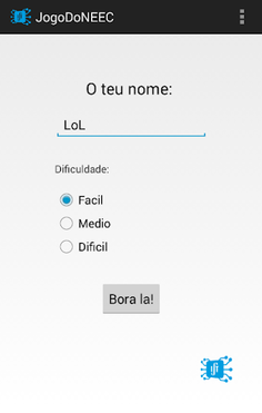 Jogo Do NEEC - Screenshot 1