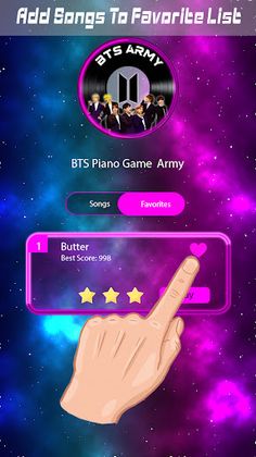 BTS-Dynamite Piano Tiles Game - Screenshot 3