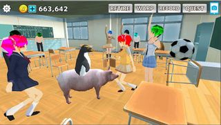 Animal School Simulator. girls - Screenshot 3