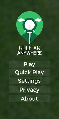 Golf AR Anywhere Lite - Screenshot 1