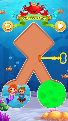Pull the pin: Water Mermaid - Screenshot 4