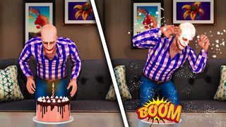 Electric granny horror scary - Screenshot 2