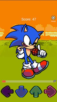 FNF Sonik Rush Test - Screenshot 3