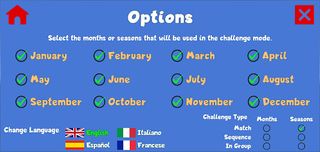 Learn: Months and Seasons - Screenshot 2