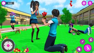 Anime High School Girls Sim 23 - Screenshot 1