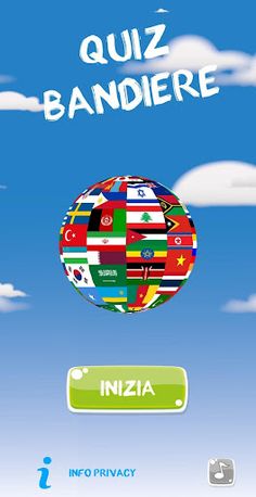 Bandiere del Mondo Quiz e Sfid - Screenshot 1