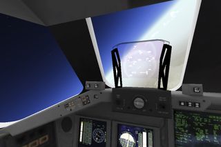 F-Sim Space Shuttle - Screenshot 2
