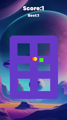 Maze Cube Collecting 2D - Screenshot 3