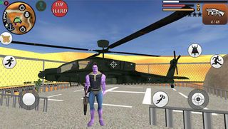 Vegas Crime Rope Hero Simulato - Screenshot 2