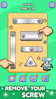 Screen Pin Puzzle Nuts - Screenshot 3