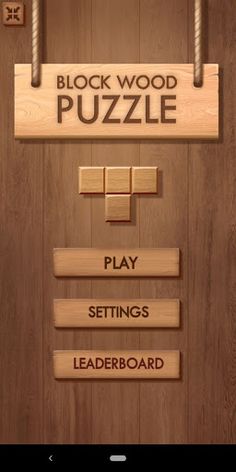 Wood Block Crush - Puzzle Game - Screenshot 1