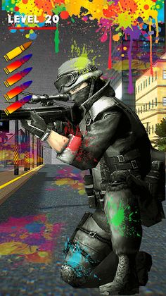 Paint shooter: Paintball arena - Screenshot 1